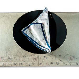 Kit 2 individuales con servilletas artesanales